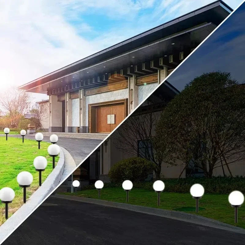 Solar Pathway Globe Lights | Premium Quality