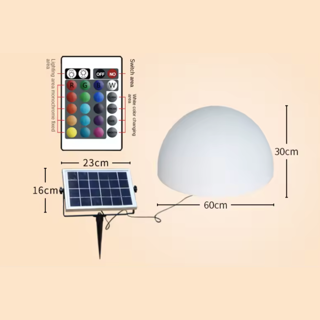 Solar Dome Light | Premium Quality