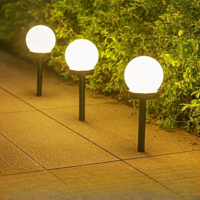 Solar Pathway Globe Lights | Premium Quality