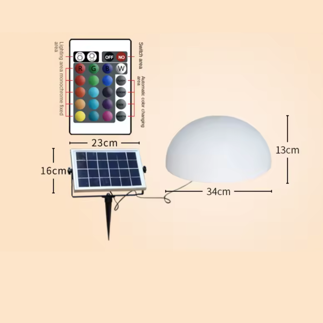 Solar Dome Light | Premium Quality