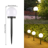 Solar Pathway Globe Lights | Premium Quality