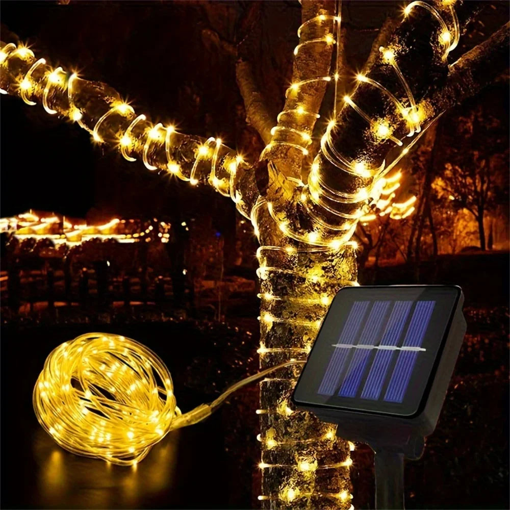 Solar Waterproof LED Rope Lights | Premium Quality