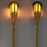 Solar Tiki Torch 5-Piece Set | Premium Quality