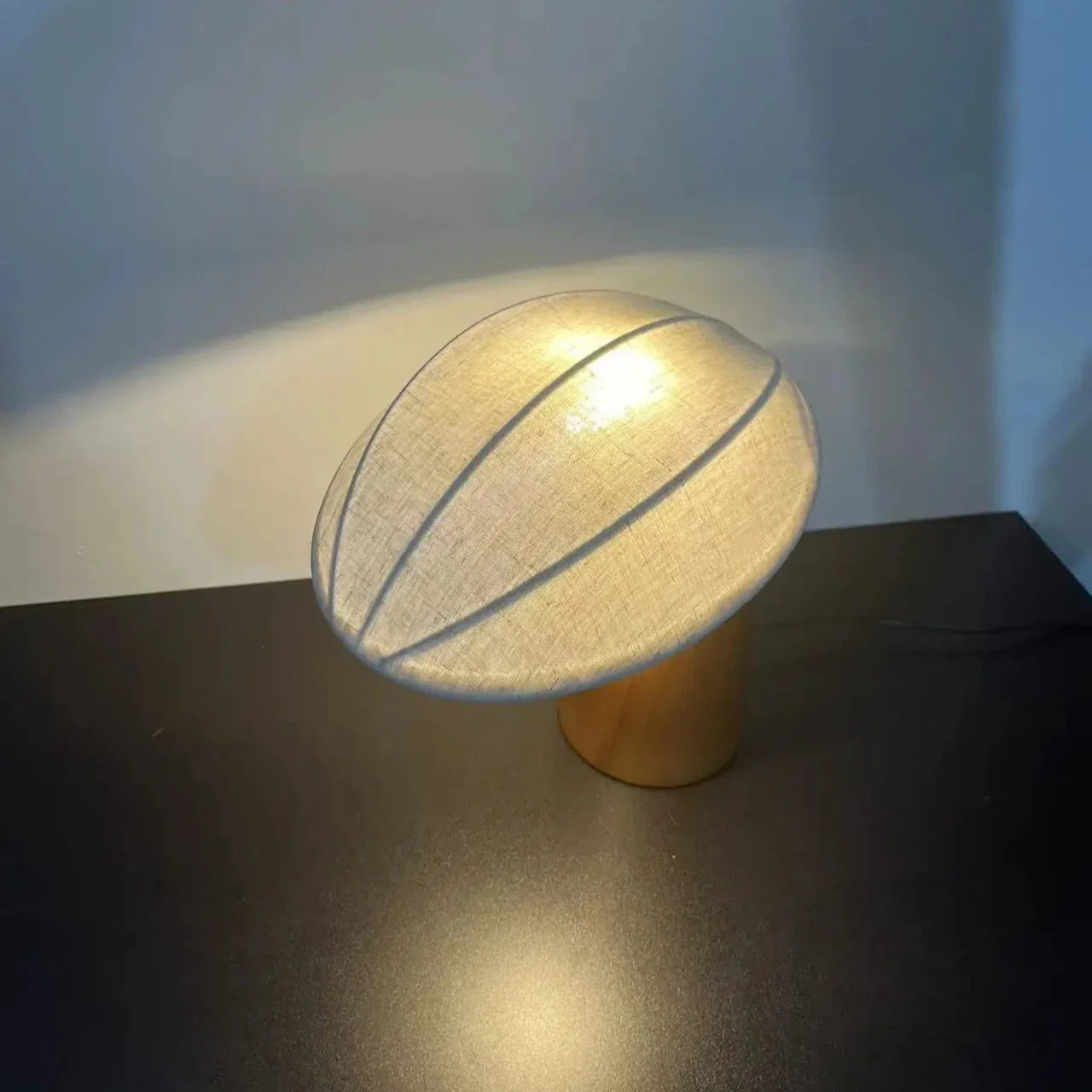 Wabi Sabi Linen Table Lamp | Premium Quality