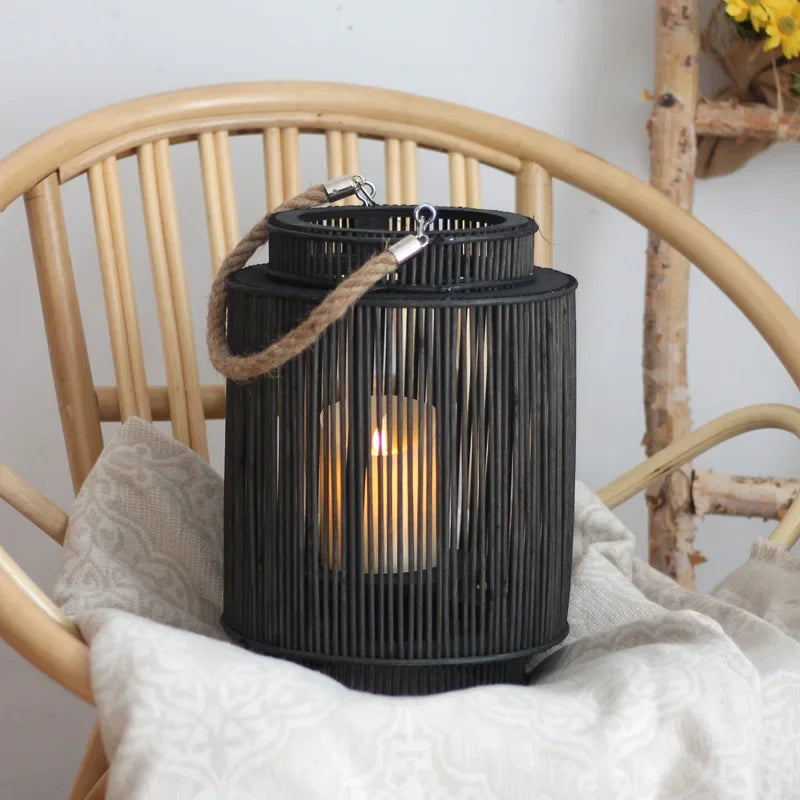 Imitation Bamboo LED Candle Lantern | Premium Quality