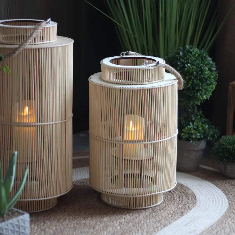 Imitation Bamboo LED Candle Lantern | Premium Quality