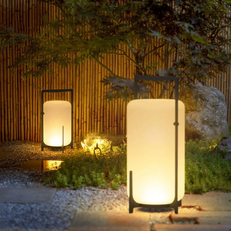 Solar Outdoor Akari Lamp | Premium Quality