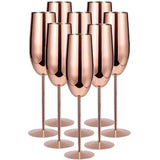 Stainless Steel 8-Piece Glassware Set | Premium Quality