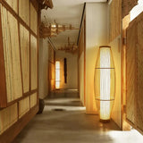 Bamboo Tower Floor Lamp | Premium Quality