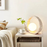 Sculptural Faux Travertine Lamp | Premium Quality