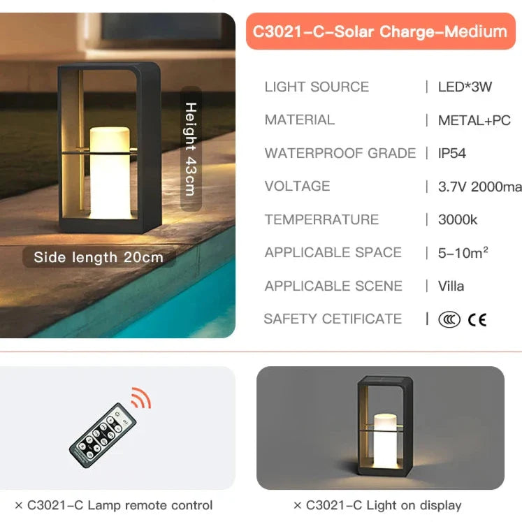 Solar Outdoor Pathway Light | Premium Quality