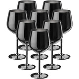 Stainless Steel 8-Piece Glassware Set | Premium Quality