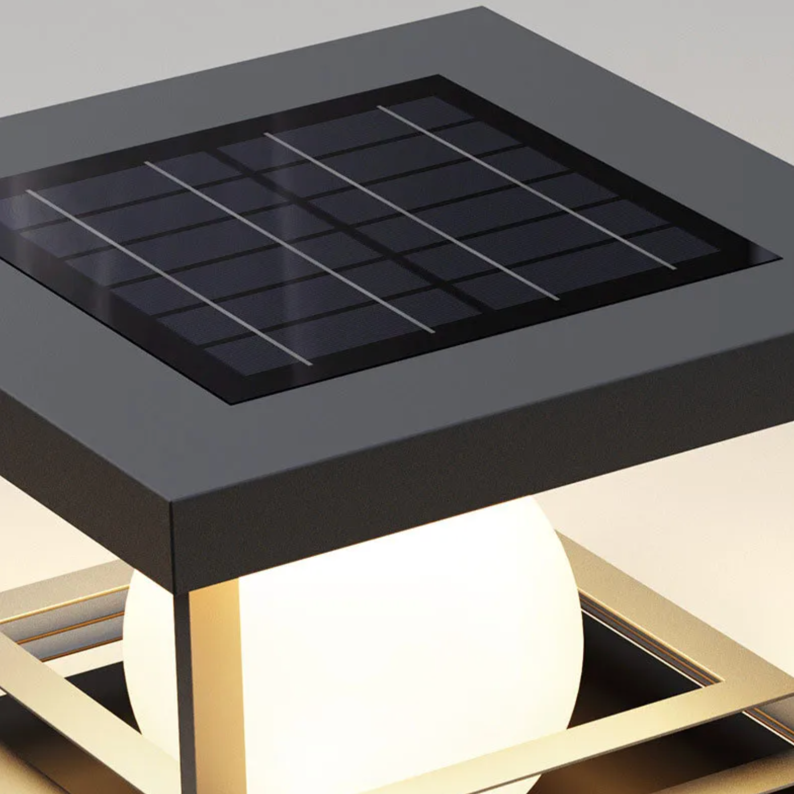 Solar Pillar Lamp | Premium Quality