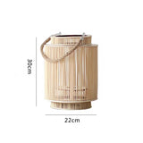Imitation Bamboo LED Candle Lantern | Premium Quality