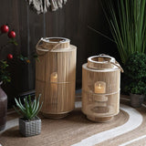 Imitation Bamboo LED Candle Lantern | Premium Quality
