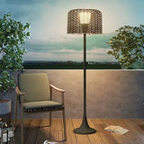 Solar Woven Floor Lamp | Premium Quality