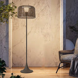 Solar Woven Floor Lamp | Premium Quality